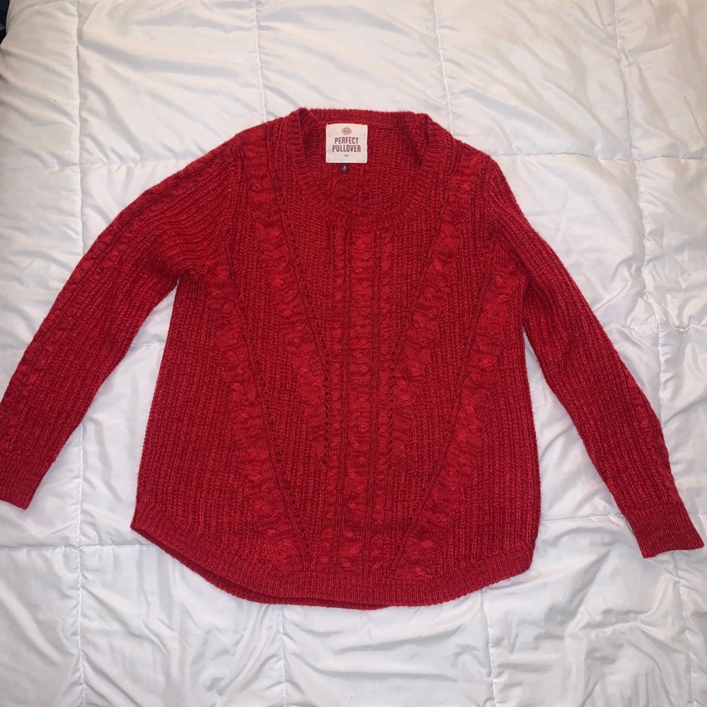 Perfect Pullover Red Women’s XL